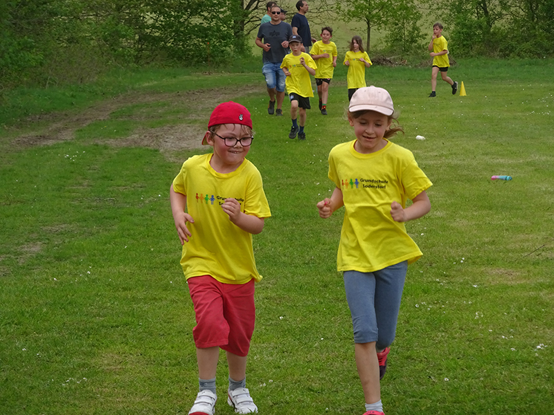 Die Kinder waren mit Spaß und vollem Einsatz dabei!