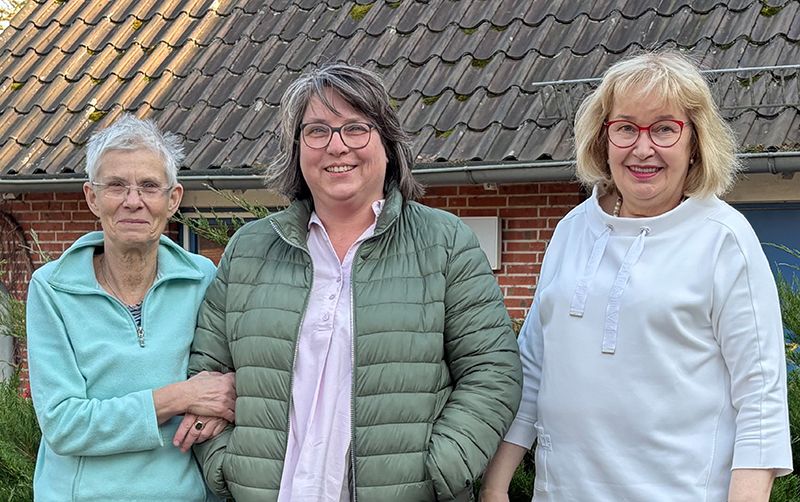 Ines, Kirstin und Gisela vom LandFrauenverein