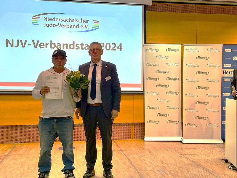 Frank Heinemann mit NJV-Präsident 2024  ehemalige Präsident des NJV Egbert von Horn