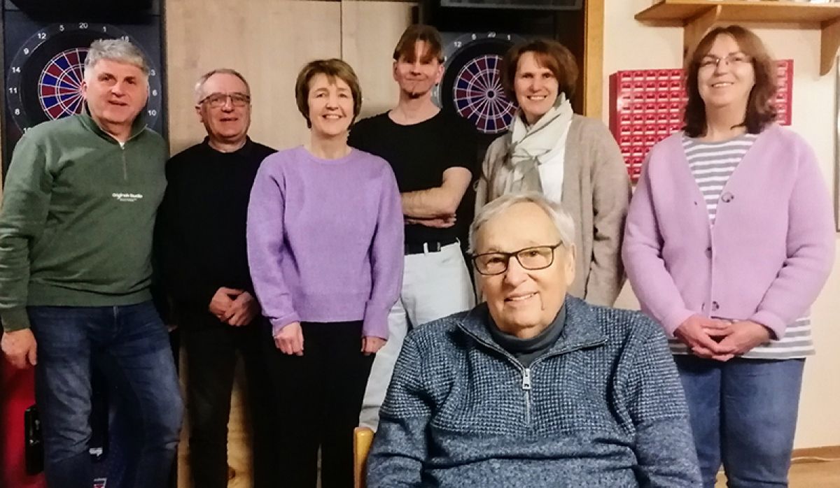 der Vorstand gratuliert herzlich zu 40 Jahren Vereinsmitgliedschaft