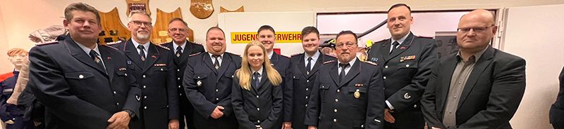 Beförderte und Geehrte Feuerwehr Drögennindorf