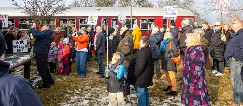 Aufmerksames Publikum