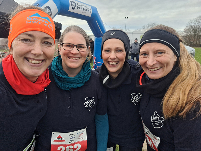 Laufenten im Wettkampfmodus