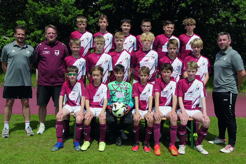 Die U13 des FC Heidetal
