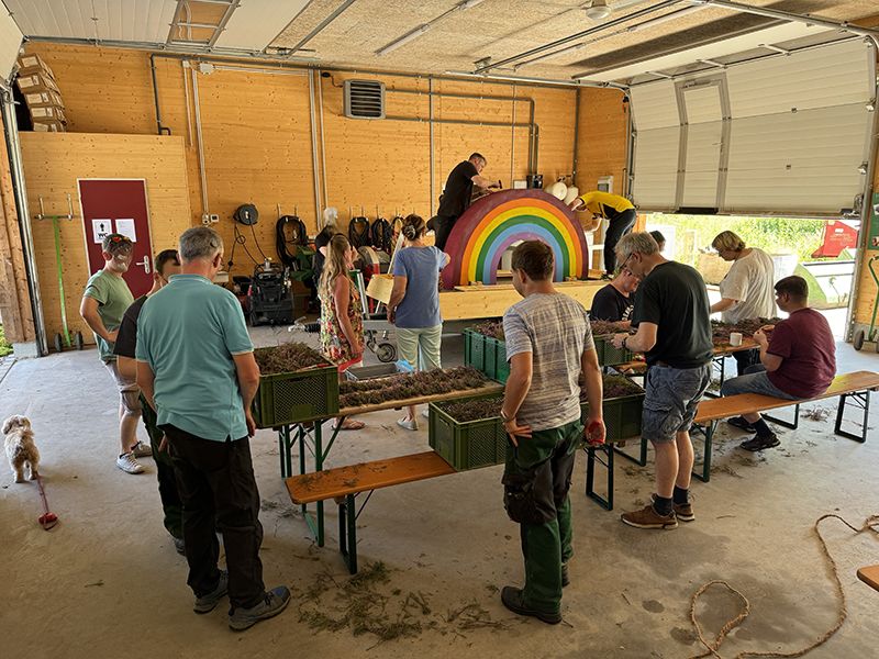 In Bockum packen alle mit an