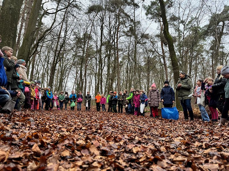 Andacht im Wald