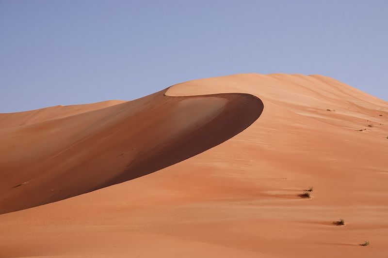 Wüste Rub al-Khali - vom Wind geformt